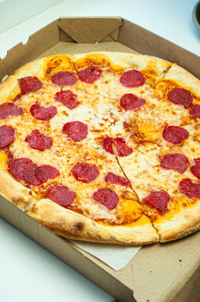 istock classic traditional dish pepperoni pizza 1448305289
