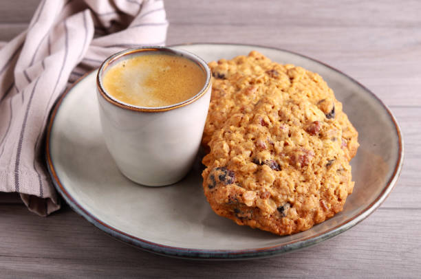 istock Cranberry and pecan oat cookies, 1448305636