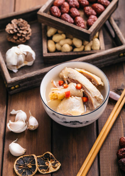 istock Chinese delicacy stewed chicken 1448311077