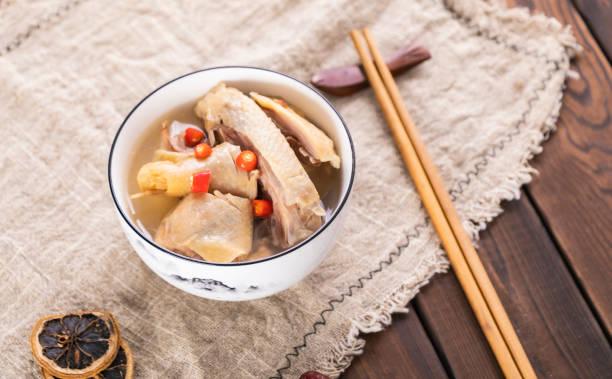 istock Chinese delicacy stewed chicken 1448311082