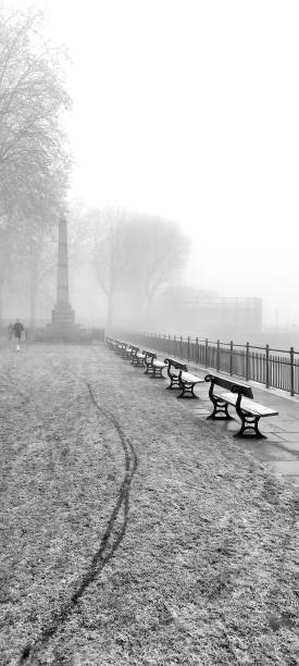 istock Foggy morning in London 1448321896