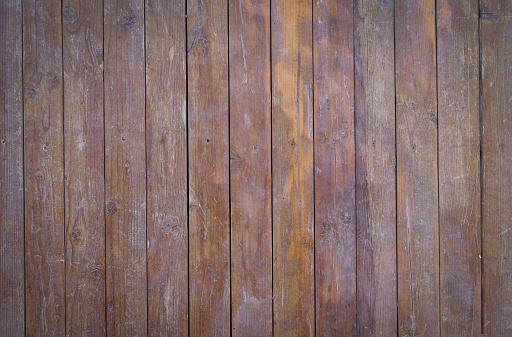Wooden planks background wall. Textured rustic wood old paneling for walls, interiors and construction. High quality photo
