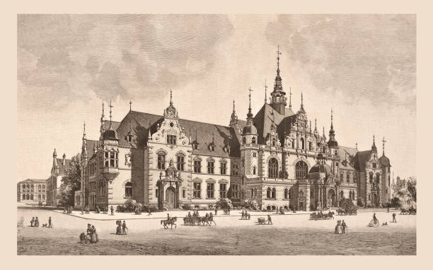 istock German book dealers' house in Leipzig 1888 1448340918
