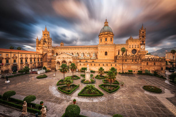 istock Palermo, Italy at the Palermo Cathedral 1448342698