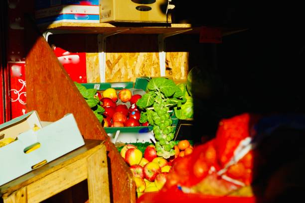 Fruit and vegetable at the greengrocer