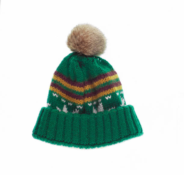 istock green winter wool hat isolated on white background 1448352331