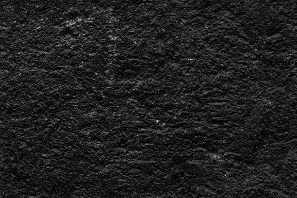 Photo of Black tarmac, road pavement, seamless background texture
