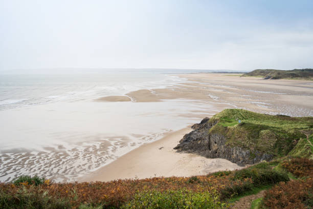 istock Broughton Bay beach, South Wales, UK 1448360220