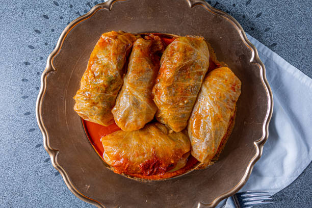 A variety of food items are displayed in an appetizing way.