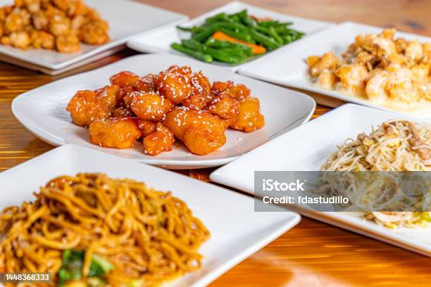 Food Photos Various Entrees Appetizers Deserts Etc Stock Photo - Download Image Now