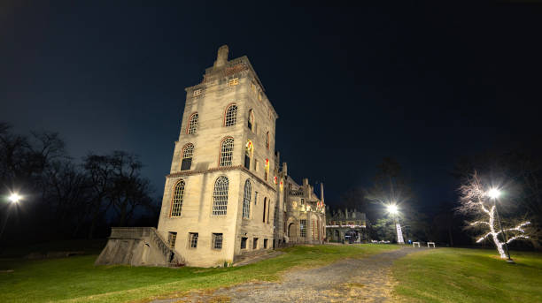 Fonthill castle stock photo