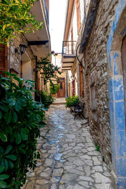 istock A street in Lefkara 1448370692