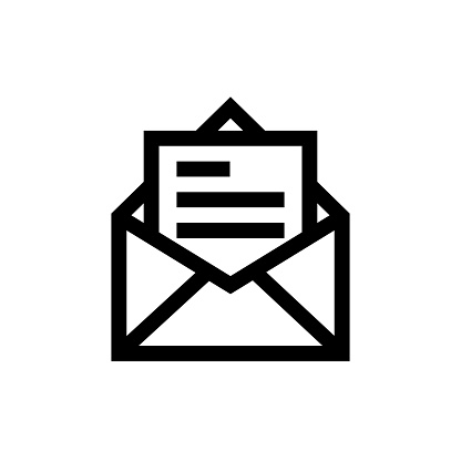 istock Mail Line icon, Design, Pixel perfect, Editable stroke. Chat, Paper, E-Mail, Sending, Mobile Phone, Communication. 1448374133
