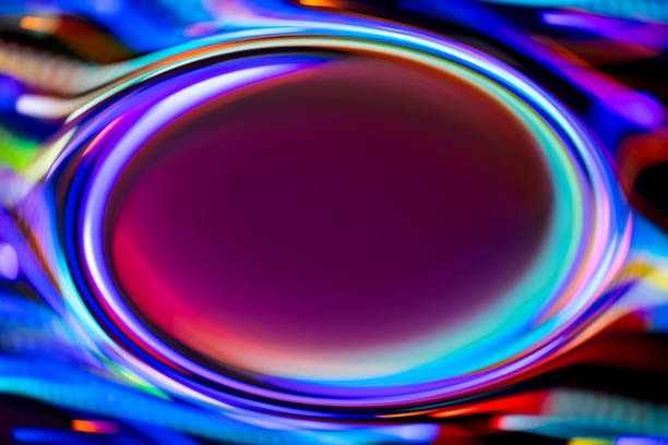 istock Abstract futuristic border with space for copy. 1448384430