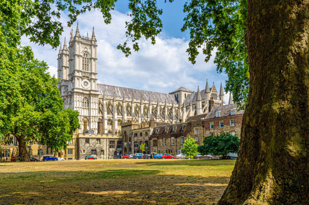 istock Westminster Abbey in London on a sunny day 1448388325