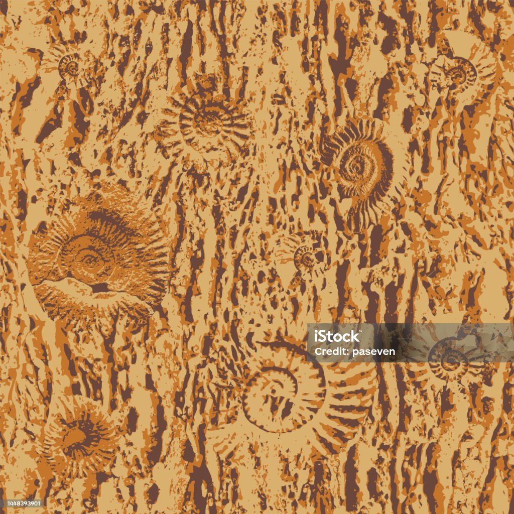 Sea Stone Pattern Seamless Pattern Background With Sea Stone Texture Stock Illustration ...