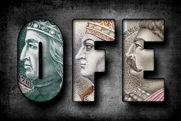 istock OFE Text Made of Polish Banknotes 1448394981