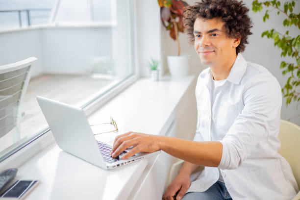istock Doctor on a video call with a patient 1448403182