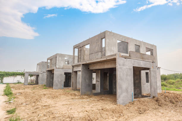 istock construction residential new house with prefabrication system in progress at building site 1448407700