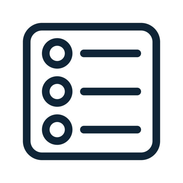 bildbanksillustrationer, clip art samt tecknat material och ikoner med main menu symbol. ui web icon. list or catalog icon. - lista