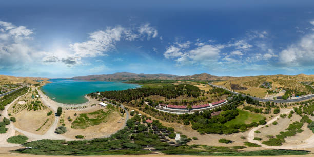 istock Elazig Hazar Lake Aerial View 1448410692