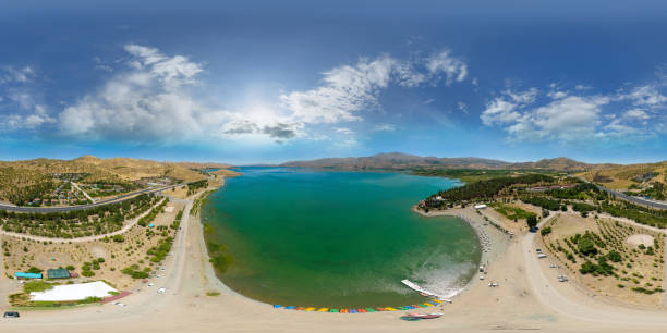 istock Elazig Hazar Lake Aerial View 1448411863