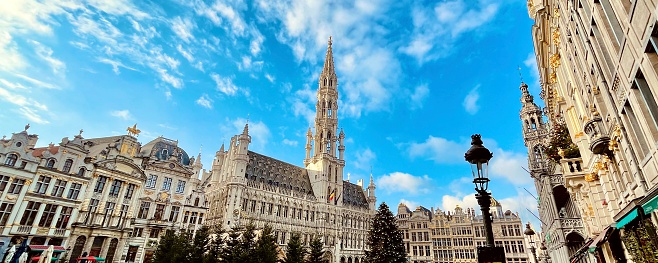Christmas at Grand Place Brussels