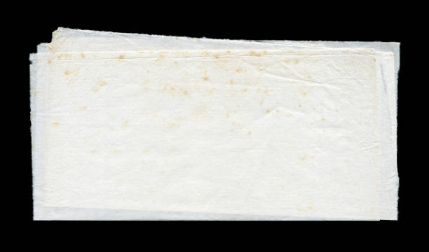 istock Recycling art paper texture background isolated 1448432236