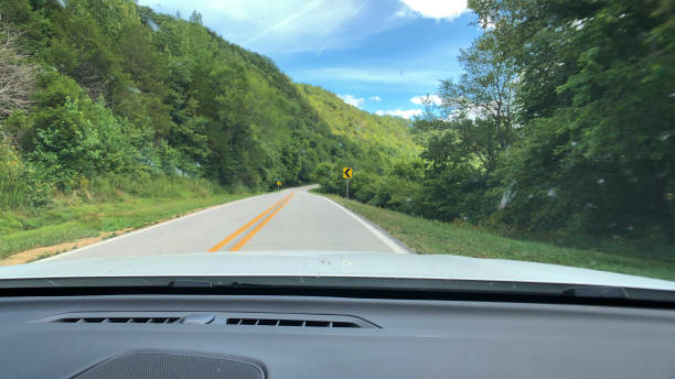 istock Driving in Ozark national forest - Arkansas 1448433246