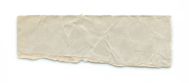 istock Blank gray paper background isolated on white 1448444230