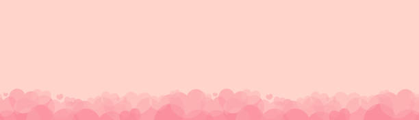 ilustrações, clipart, desenhos animados e ícones de ilustração vetorial do fundo bonito do padrão sem costura dos corações cor-de-rosa pastel. - pink background ilustrações