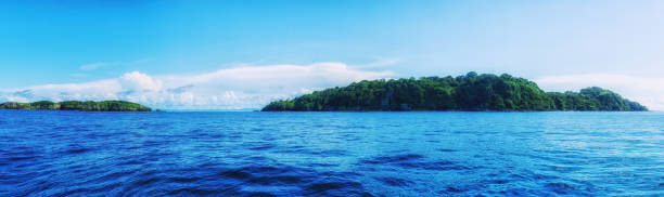istock The Pearl Islands archipelago in the Pacific ocean, Panama 1448448655