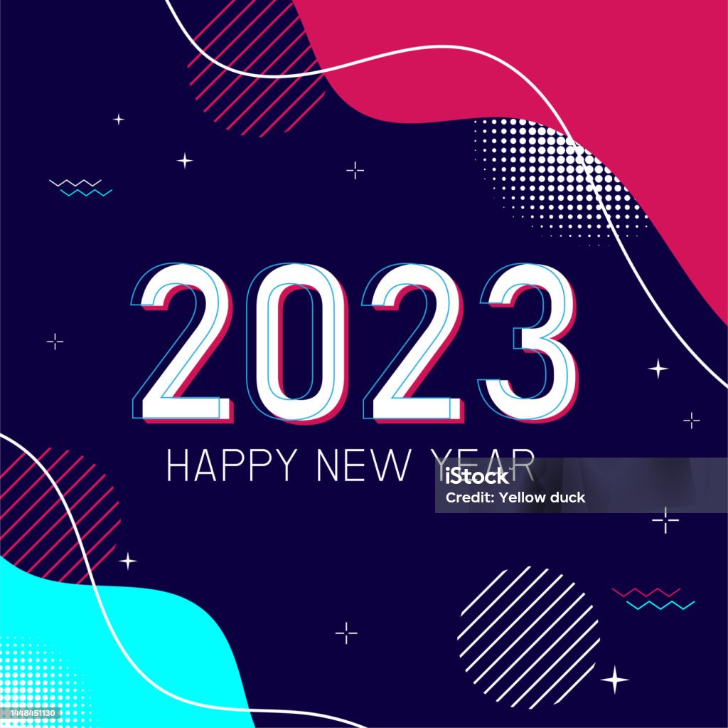 Chúc Mừng Năm Mới 2023 Nền Biểu Ngữ Chào Mừng Hình Nền Sáng Tạo ...