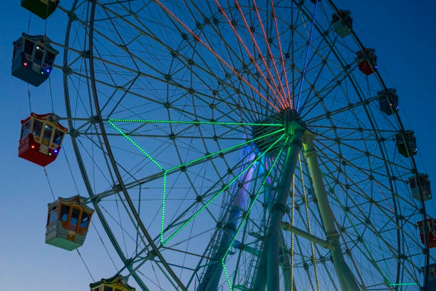 istock Ferris wheel in Wolmido Island, Incheon, Korea 1448451251