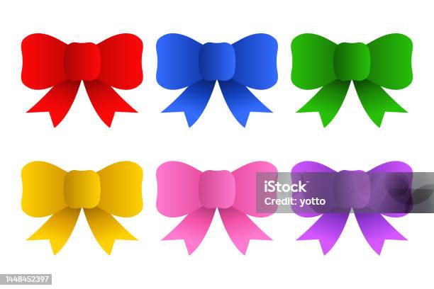 Colorful Ribbons For Events Colorful Ribbon Isolated Vector Illustration Stock Illustration ...