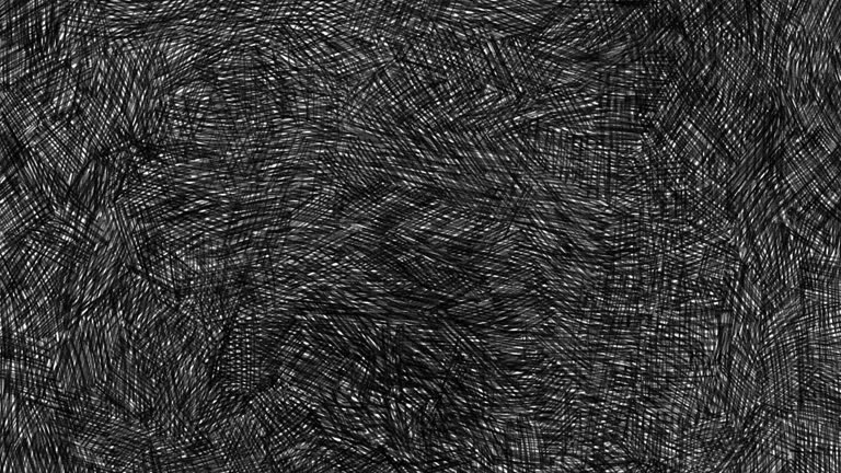 4k video of pencil scribbles textures in different directions