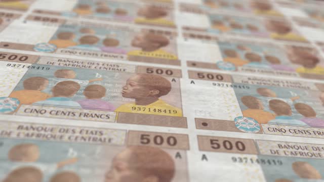 Senegal, Mali, Côte d'Ivoire, Burkina Faso, Niger, Equatorial Guinea, Guinea-Bissau West African CFA franc 2000 Banknotes, Two Thousand West African CFA franc, Close-up and macro view of the West African CFA franc