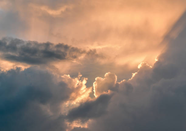 Colorful sky for use in graphic works.