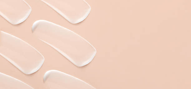 istock cosmetic smears cream texture on beige background 1448476653
