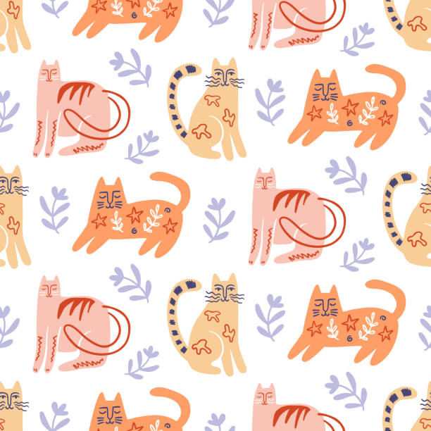 Cat Texture Repeat Pattern 68,300+ Cat Repeat Stock Photos, Pictures & Royalty-Free Images - iStock