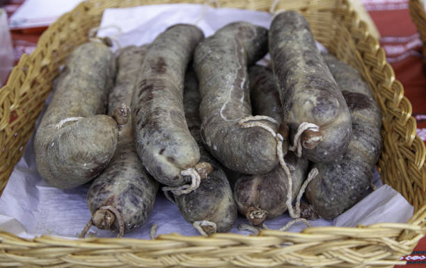 istock Dried pork sausage 1448485625
