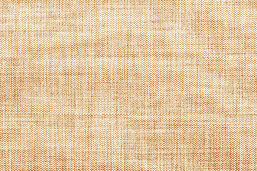 natural vintage brown color linen texture background, grunge canvas cloth abstract