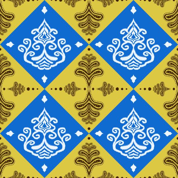 ilustrações, clipart, desenhos animados e ícones de padrão indiano retrô - quilt paisley backgrounds textile