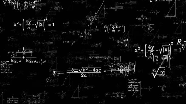 Mathematical formulas. Maths. Mathematical formulas. Maths. Scientific and educational concept. Science. trigonometry stock pictures, royalty-free photos & images