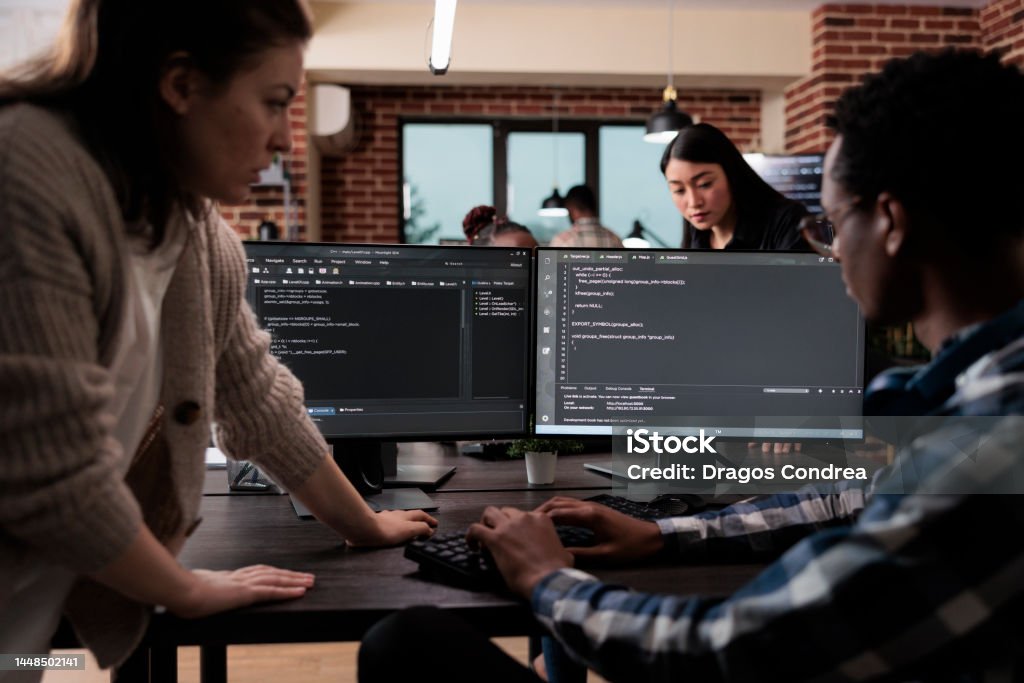 Expert programmers developing data decryption high tech software in order to save corrupted files. Expert programmers developing data decryption high tech software in order to save corrupted files. Cyber security agency employees creating blockchain encryption technology for more secured platform. Adults Only Stock Photo Expert programmers developing data decryption high tech software in order to save corrupted files. Expert programmers developing data decryption high tech software in order to save corrupted files. Cyber security agency employees creating blockchain encryption technology for more secured platform. Adults Only Stock Photo