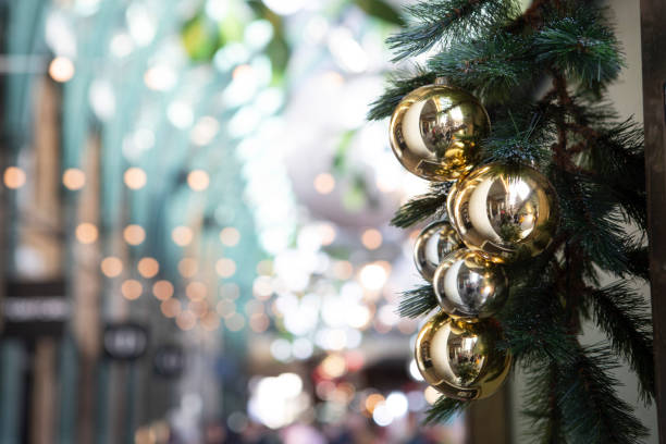 Christmas decorations in London