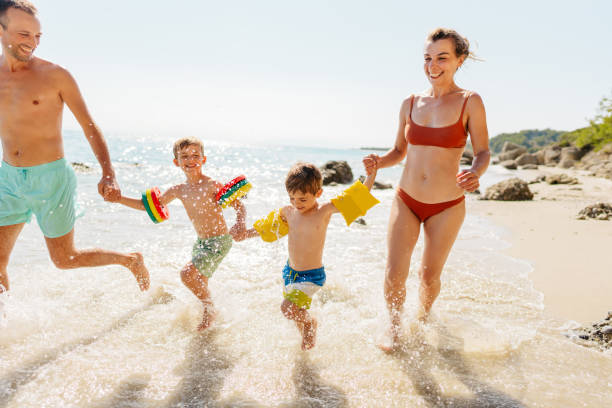 istock Together at the wild beach 1448511970