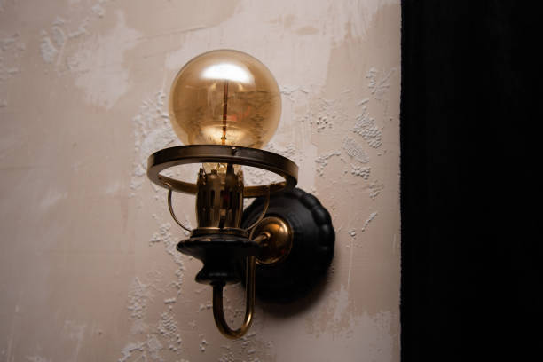istock vintage golden chandelier on a dark background 1448512448