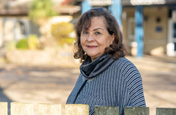 istock Senior Hispanic woman portrait 1448513887