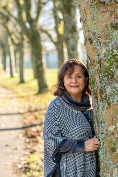 istock Senior Hispanic woman portrait 1448513948